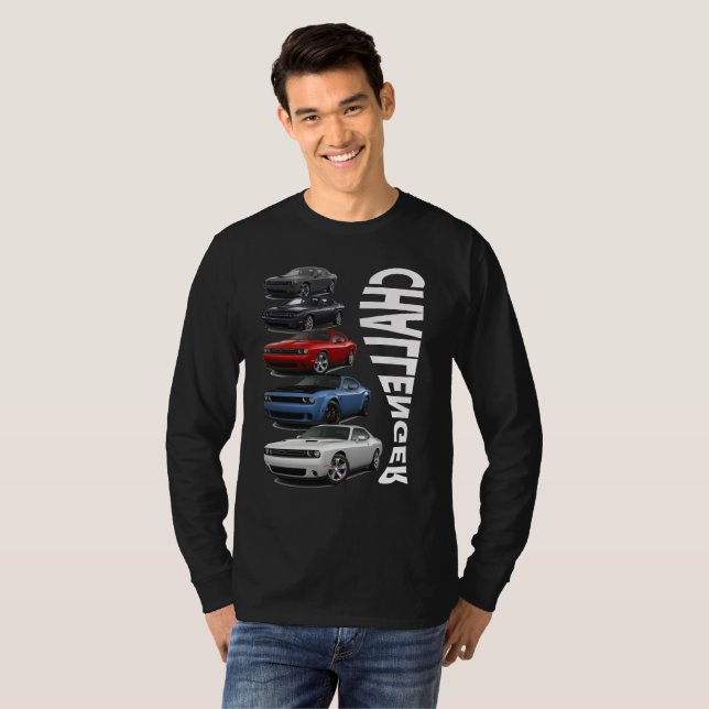 Camiseta Dodge Challenger SRT (Anverso completo)