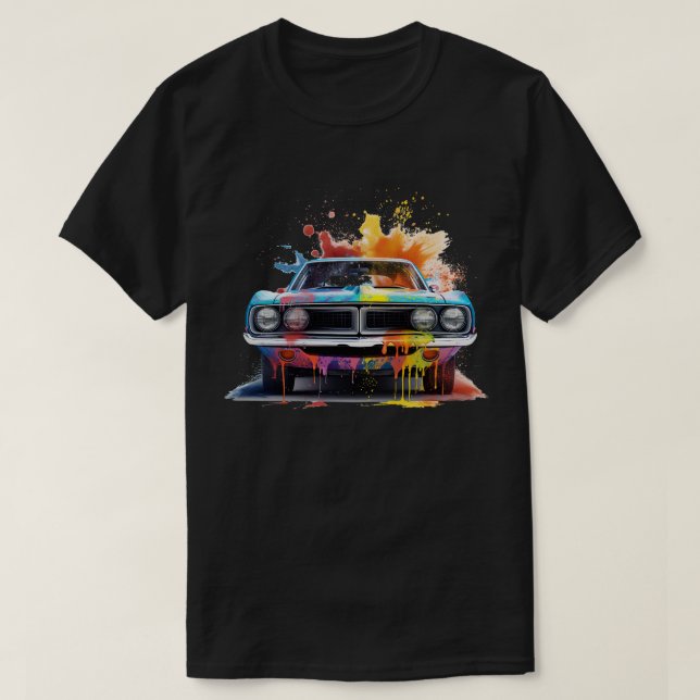 Camiseta Dodge Charger (Diseño del anverso)