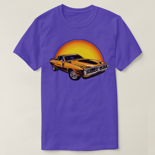 CAMISETA DODGE CHARGER 2 (Diseño del anverso)