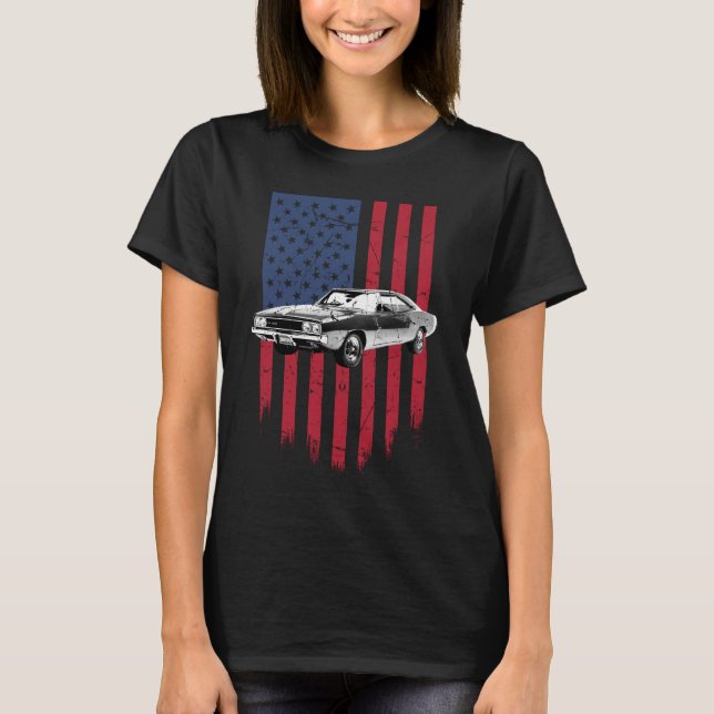 Camiseta Dodge Charger Muscle Car (Anverso)