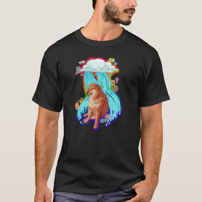 Camiseta Dodge Coin Dog Meme (Anverso)
