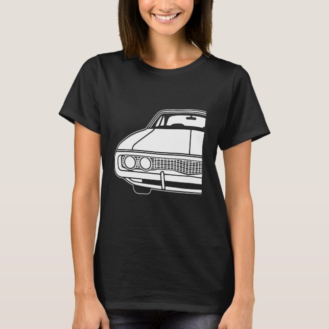 Camiseta Dodge Coronet 1972 1 (Anverso)