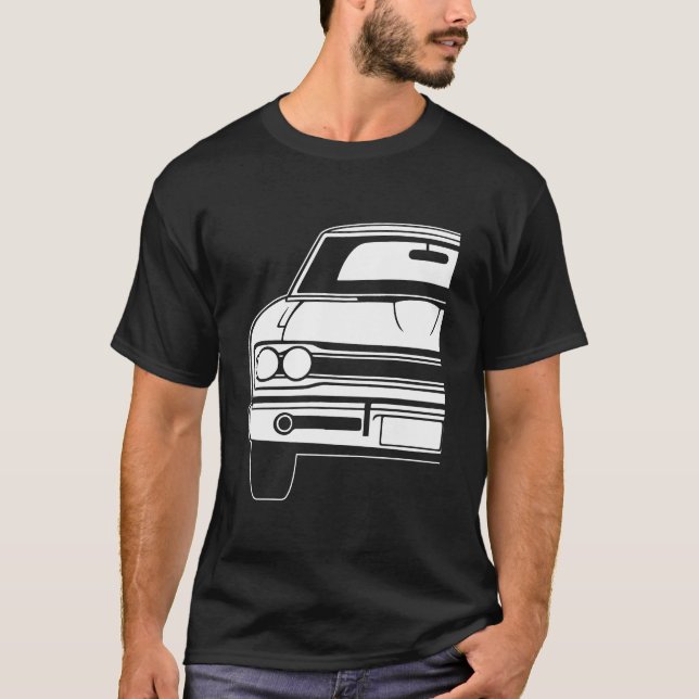 Camiseta Dodge Coronet Super Bee 1968 2 (Anverso)