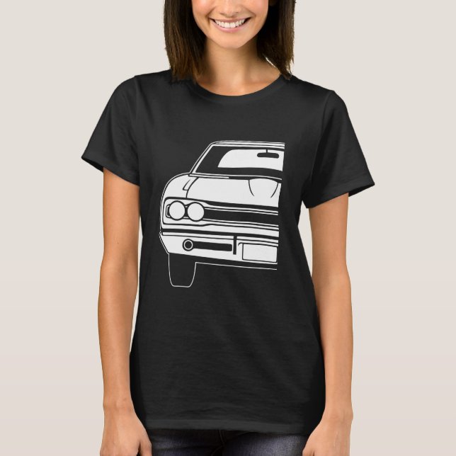 Camiseta Dodge Coronet Super Bee 1968 2 (Anverso)