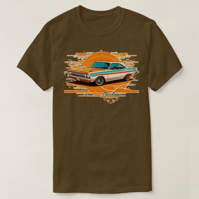 Camiseta Dodge Dart Muy Pequeño Muslo (Diseño del anverso)