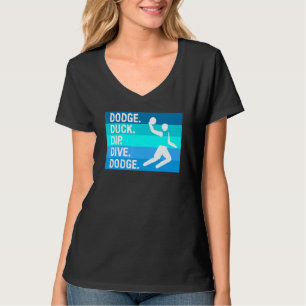Camiseta Dodge Duck Dip Dodge Para Un Jugador De Béisbol