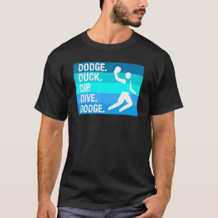 Camiseta Dodge Duck Dip Dodge Para Un Jugador De Béisbol