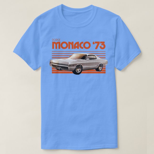 CAMISETA DODGE MONACO 1 (Diseño del anverso)