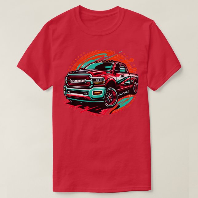 Camiseta Dodge Ram (Diseño del anverso)