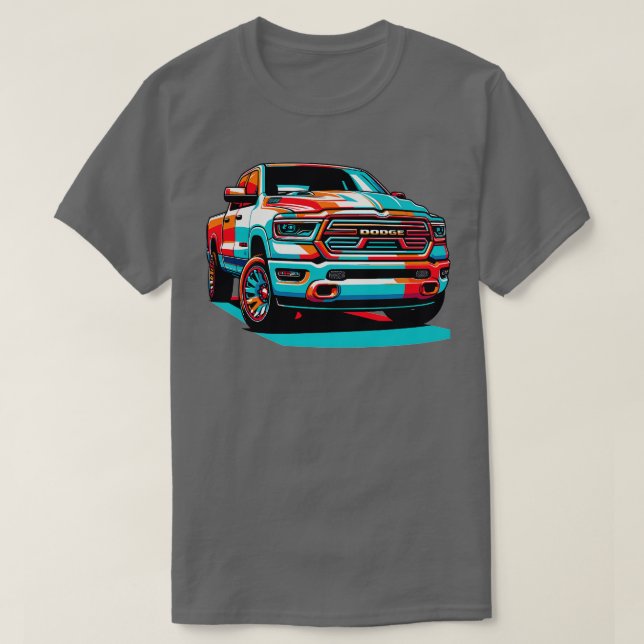 Camiseta Dodge Ram 1500 11 (Diseño del anverso)