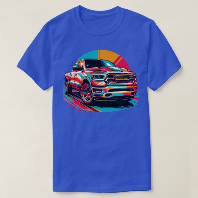 Camiseta Dodge Ram 1500 17 (Diseño del anverso)
