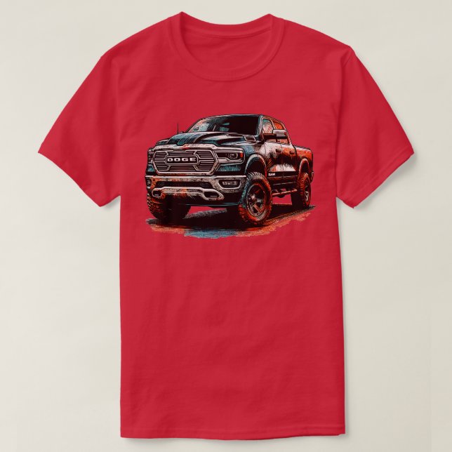 Camiseta Dodge Ram 1500 20 (Diseño del anverso)