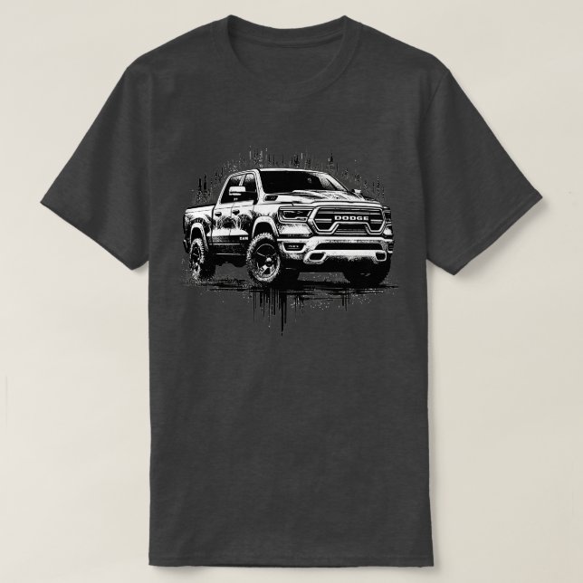 Camiseta Dodge Ram 1500 5 (Diseño del anverso)
