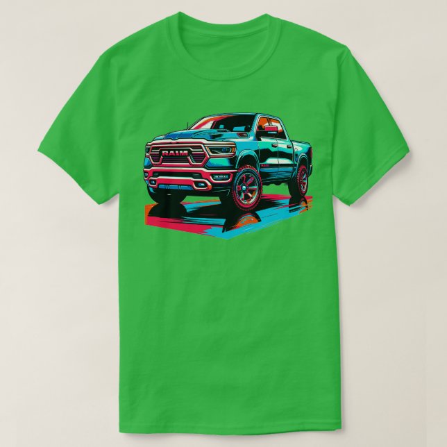 Camiseta Dodge Ram 1500 TShirt (Diseño del anverso)