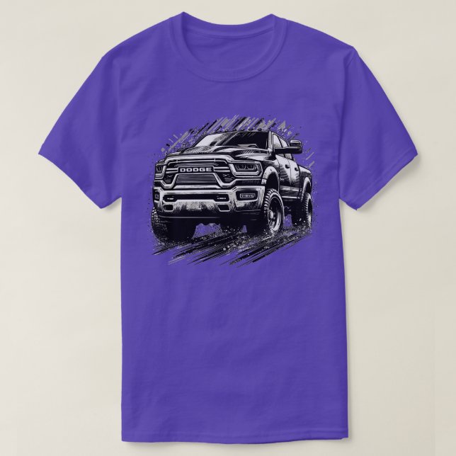 Camiseta Dodge Ram 4 (Diseño del anverso)
