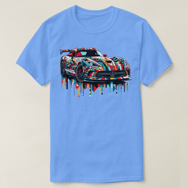 Camiseta Dodge viper 3 (Diseño del anverso)