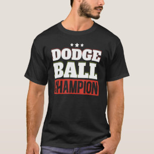 Camiseta Dodgeball Champion Dodgeballer Sport Dodgeball P