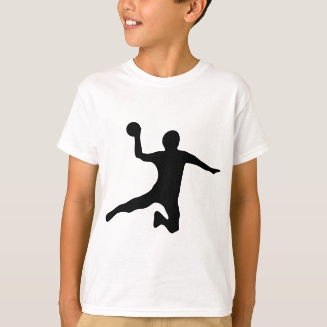 Camiseta dodgeball del spieler del balonmano (Anverso)