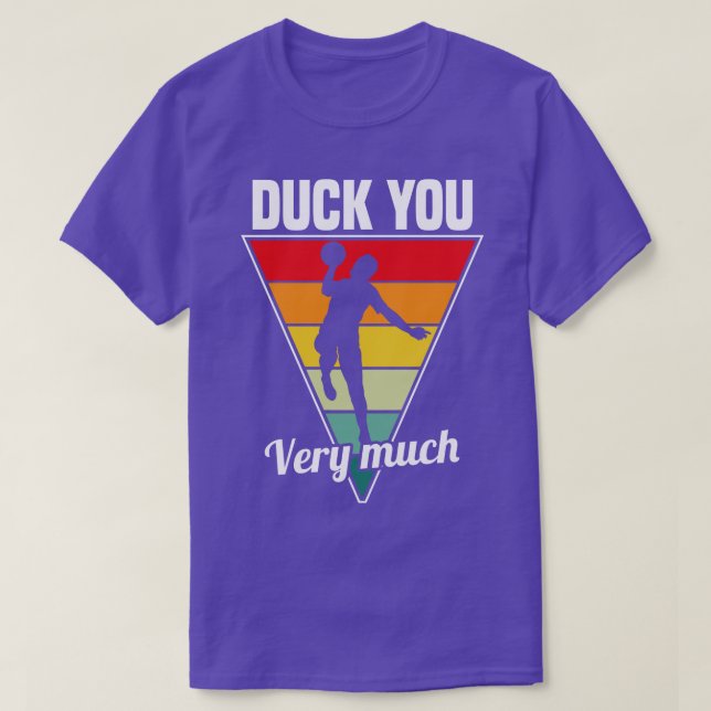 Camiseta Dodgeball Duck Ti Mucho (Diseño del anverso)