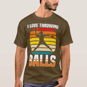 Camiseta Dodgeball I love Throwing Balls