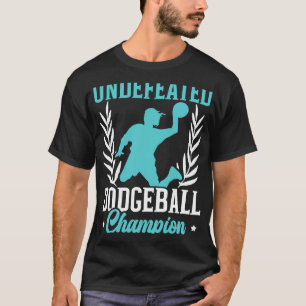 Camiseta Dodgeball Inderrotado Campeón De Dodgeball Duck Di