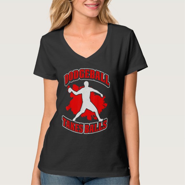 Camiseta Dodgeball Player Dodgeball Coach Dodgeball Champio (Anverso)
