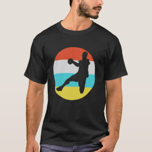 Camiseta Dodgeball Retro Antiguo Deportes Mano Balón Dodgeb