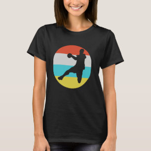 Camiseta Dodgeball Retro Antiguo Deportes Mano Balón Dodgeb