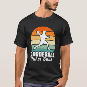 Camiseta Dodgeball Toma Bolas Hombres Mujeres Padre Dodgeba