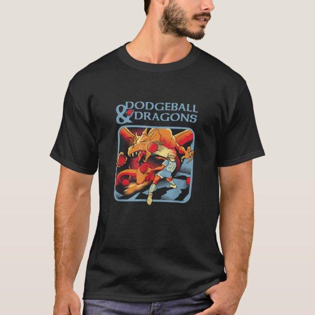 Camiseta DODGEBALL Y DRAGONS T Shirt (Anverso)