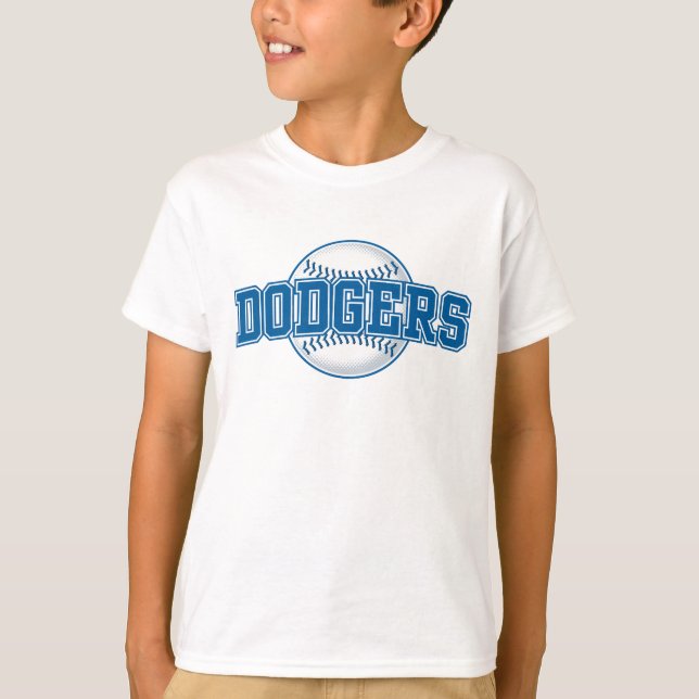 Camiseta Dodger del equipo de béisbol (Anverso)