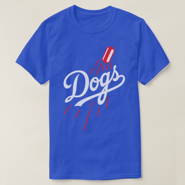 Camiseta Dodger Dogs Blue TShirt (Diseño del anverso)