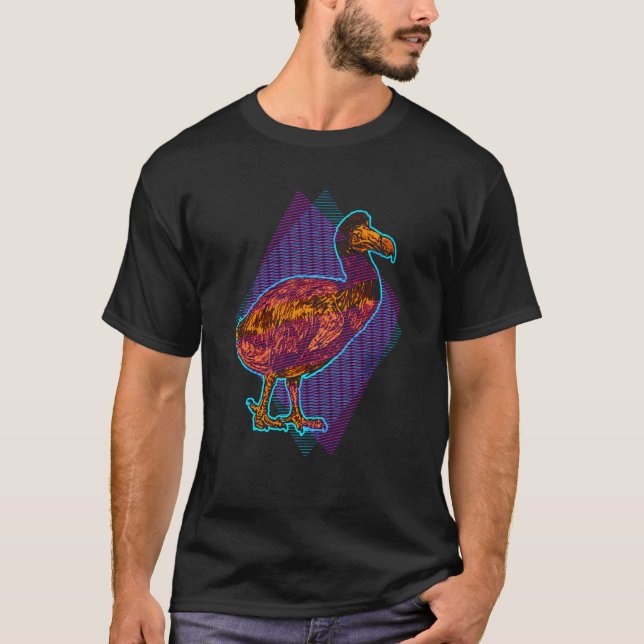 Camiseta Dodo Bird Extinct Prehistoric Animal Mauritius Col (Anverso)