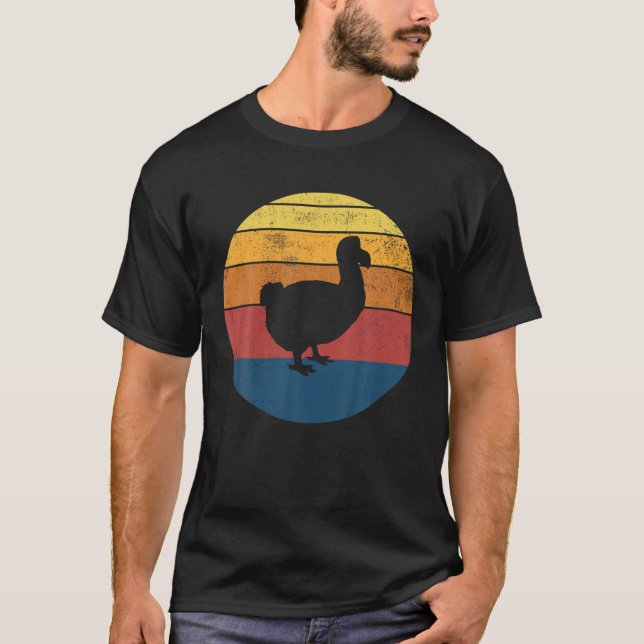 Camiseta Dodo Bird Retro Vintage Gift (Anverso)