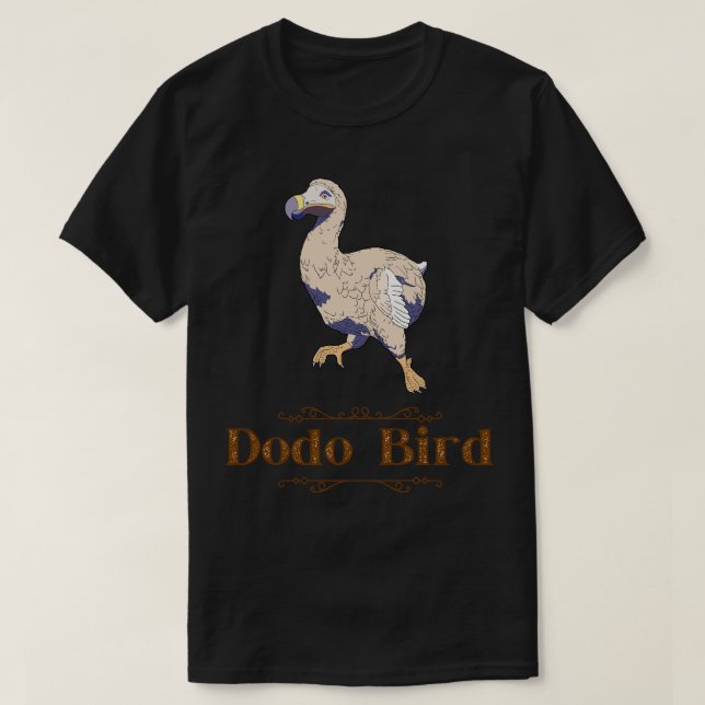 Camiseta Dodo Bird TShirt (Diseño del anverso)
