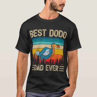Camiseta Dodo Bird Vintage Funny El Mejor Padre Dodo