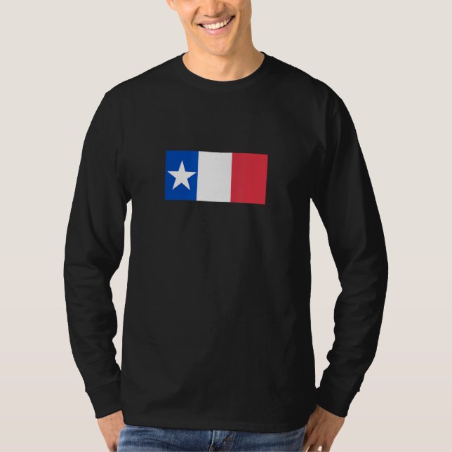 Camiseta Dodson Flag  Texas Republic Flag Alamo (Anverso)