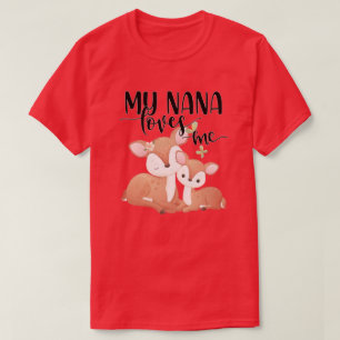 Camiseta Doe and Fawn Mi Nana me ama