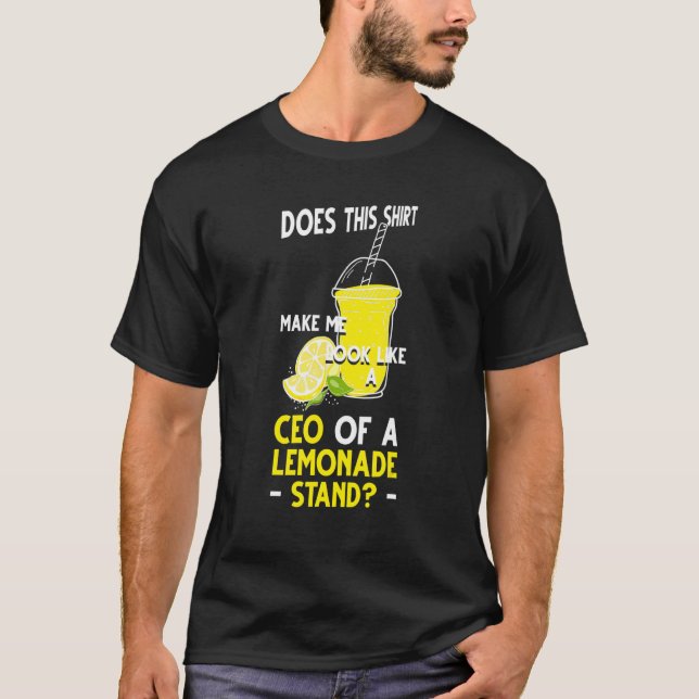 Camiseta does this lemonade stand lemonade lemonade stand (Anverso)