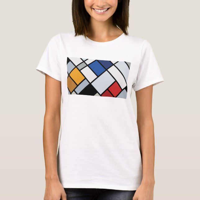 Camiseta Doesburg - Contracomposición de disonancias (Anverso)