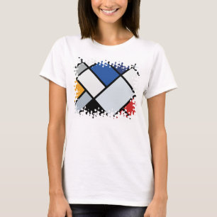 Camiseta Doesburg - Contracomposición de disonancias