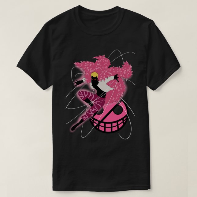 Camiseta Doflamingo One Piece (Diseño del anverso)