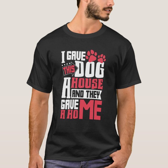 Camiseta Dog Adoption Animal Rescue Animal Rights Rescue An (Anverso)