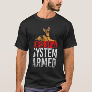 Camiseta Dog Animal Pet Owner Police German Shepherd