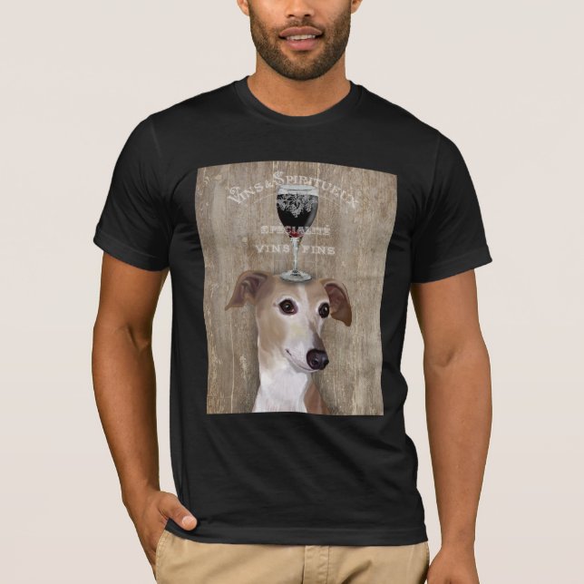 Camiseta Dog Au Vin Greyhound (Anverso)