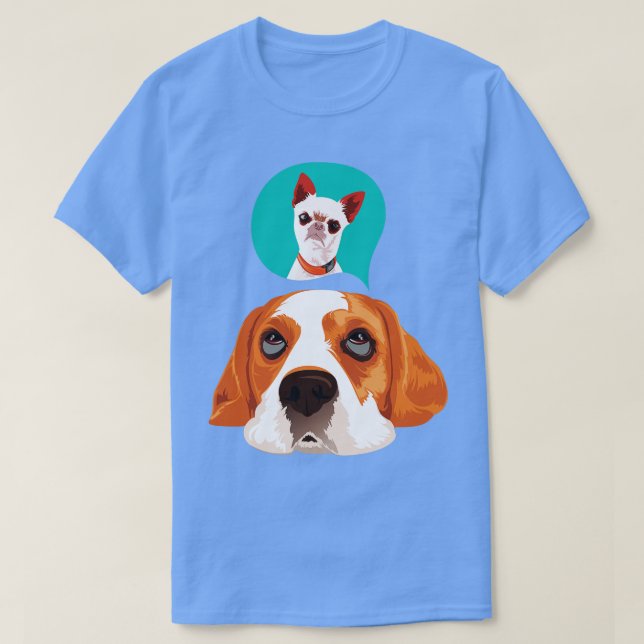 Camiseta Dog Beagle (Diseño del anverso)