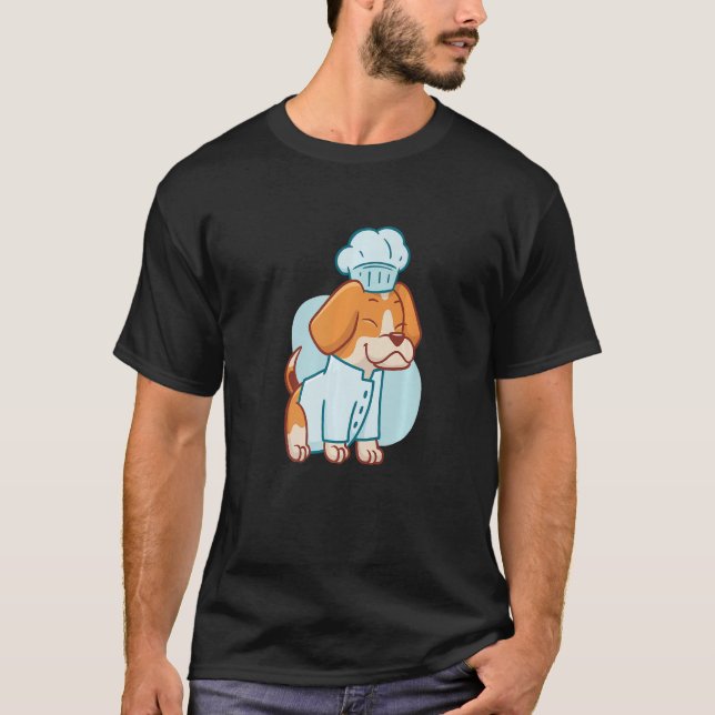 Camiseta Dog Beagle Chef Cocina Cocina Beagle Dueño (Anverso)