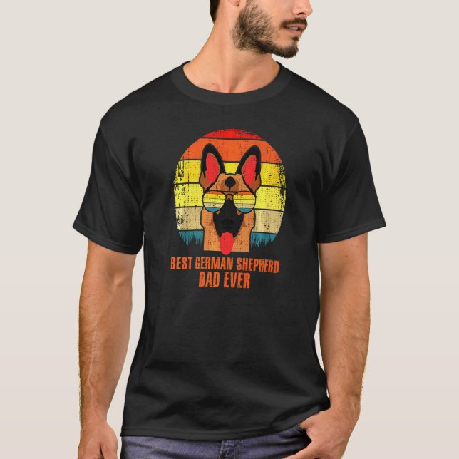 Camiseta Dog Best German Shepherd (Anverso)