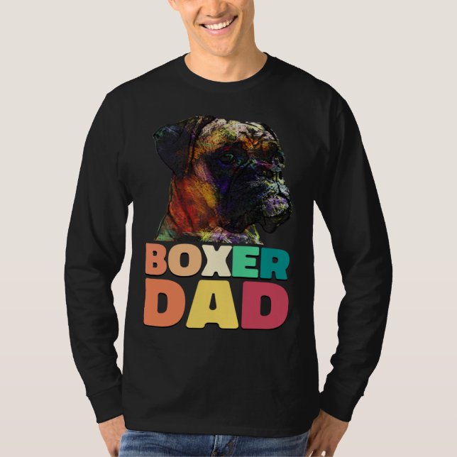 Camiseta Dog Boxer Dad Boxer Owner (Anverso)