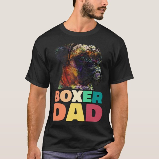 Camiseta Dog Boxer Dad Boxer Owner (Anverso)